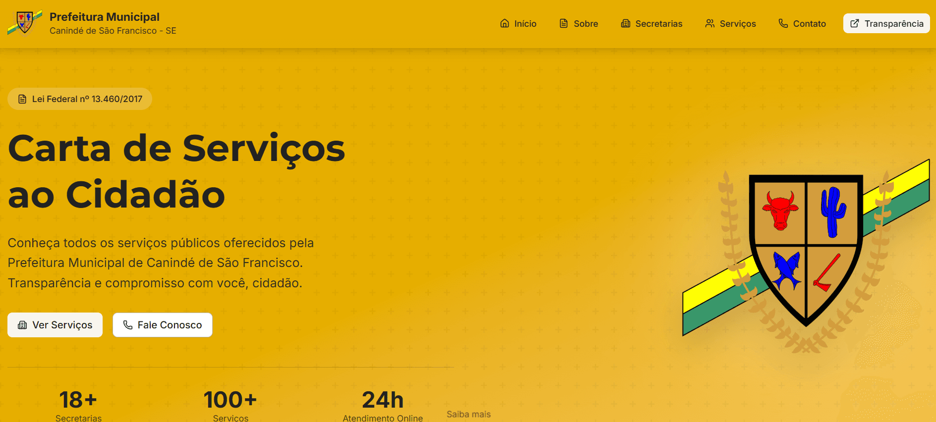 Sistema de Carta de Servicos ao Cidadao